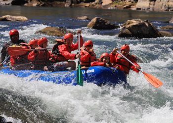 Sorpresa de vacaciones de invierno: volvió a erogar el Atuel y hay rafting