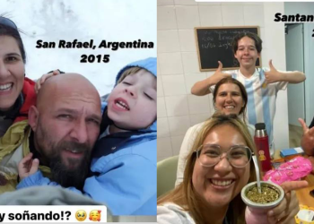 Hace años llegó a San Rafael de Tailandia en intercambio y ahora se reencontró con sus anfitriones en España