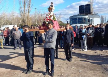 San Cayetano: se llevó a cabo en San Rafael la procesión de fieles al Santo del «pan y el trabajo»
