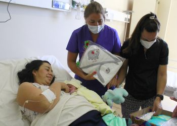 El 45% de los partos del último año en el hospital Schestakow fueron por cesárea