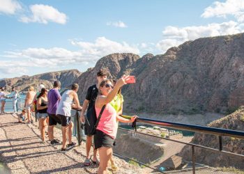 Baja en el número total de turistas en San Rafael, Mendoza y todo Cuyo