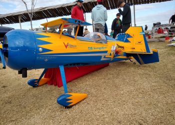 Una buena salida por el Día del Niño: San Rafael sede de una competencia nacional de aeromodelismo con maravillosas réplicas de aviones