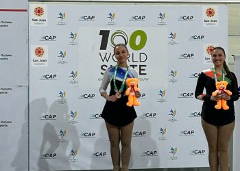 Ailén Sombra brilló en el Torneo Nacional Absoluto de patinaje artístico