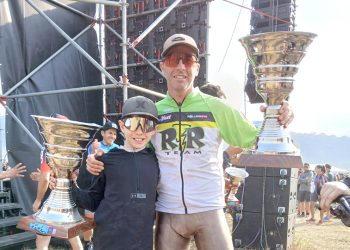 Los bikers Francesco y Alejandro Gini participaron del rally “Trasmontaña” de Tucumán y ganaron en su categoría