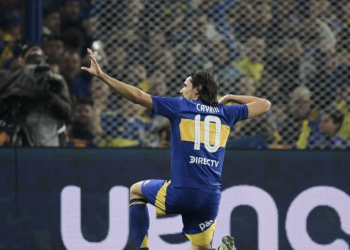 Copa Sudamericana: Boca con gol de Cavani superó a Cruzeiro