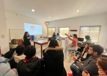 Estudiantes de la escuela de El Nihuil realizan pasantías en el INTA para perfeccionar su aprendizaje