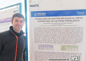 Integrantes del INTA Rama Caída se presentaron en la “Expo Agua 2024”