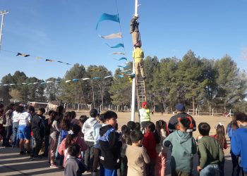 Villa 25 de Mayo: bomberos voluntarios celebraron el Día del Niño con los más chicos