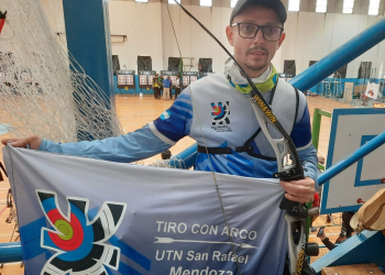 Dante Martínez se destacó en la máxima competencia de tiro con arco en Córdoba