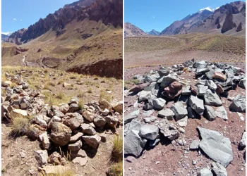 Después de casi 40 años, descubrieron nuevas estructuras de rituales incas cerca del Aconcagua