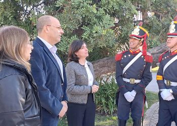 Miembros del Regimiento de Granaderos a Caballo están en San Rafael y participarán de varias actividades de concientización de los valores «sanmartinianos» y «patrios»