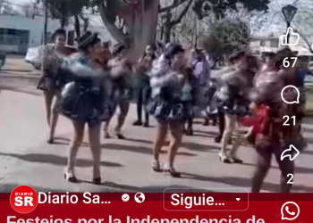 Indignante: insultos racistas a la comunidad boliviana sanrafaelina en un video que muestra los festejos del aniversario de su país