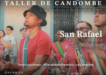 Encuentro “candombero” este sábado con charlas y toque para todo público en la rotonda del Gaucho y el CIU