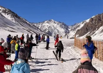 Por falta de nieve, un centro de esquí mendocino pone fin a su temporada 2024