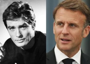 “Era un monumento francés”: la emotiva despedida de Macron a Alain Delon