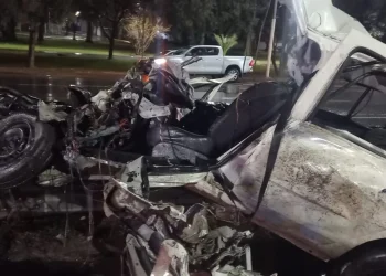 Otra tragedia en la provincia: volvía de comer un asado, chocó y murió
