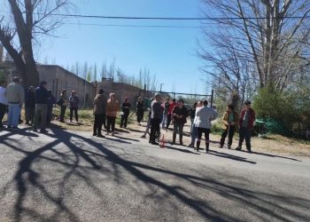 APRID se manifestó en su terreno usurpado solicitando que «lo devuelvan»