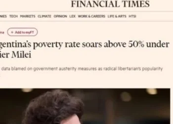 Para Financial Times, los nuevos datos de pobreza en Argentina “son una señal de advertencia para Milei”