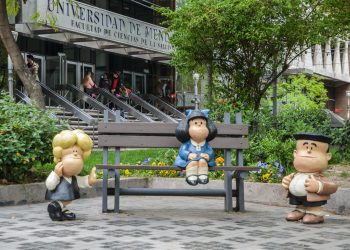 Impulsan un espacio de lectura en homenaje a Quino en el Parque Yrigoyen
