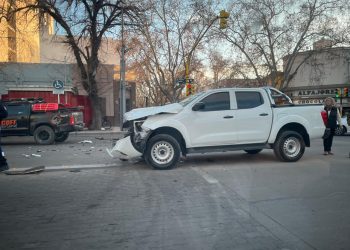 La semana arranca con un choque en pleno centro
