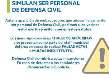 Alerta: estafadores se hacen pasar por personal de Defensa Civil