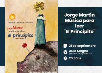 Música para leer “El Principito” en un formato muy especial este sábado