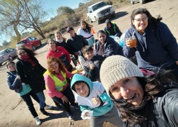 Villa Atuel: una escuela organizó la peña “Argentinos al mar”