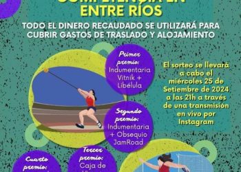 Rifa a beneficio de una deportista que representará a San Rafael en un torneo nacional en Entre Ríos