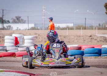 Nicolás Sabio quedó 5º en el Campeonato Mendocino de karting de asfalto