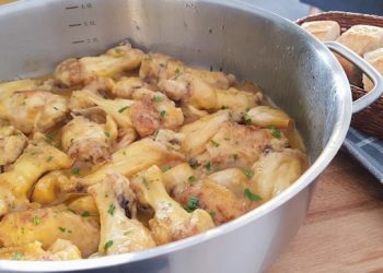 Una receta económica y muy sabrosa: Alitas de pollo al limón