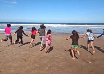 Los chicos de Villa Atuel conocieron el mar y vivieron una experiencia inolvidable en Mar del Plata