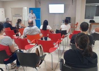 ACV: realizaron una charla preventiva y de capacitación en el hospital Schestakow