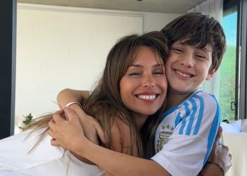 En medio de su separación, Pampita compartió tiernas postales del cumpleaños de su hijo Benicio Vicuña