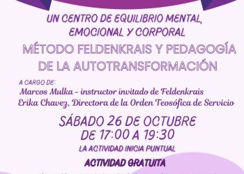 Método Feldenkrais: taller vivencial “La espina dorsal” este sábado en San Rafael