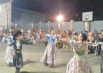 Importante peña folclórica hoy en el colegio San Antonio