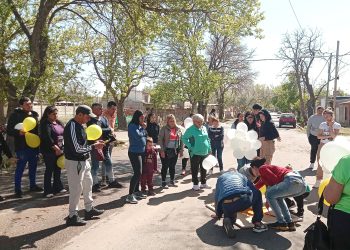 Dolor: se pintó una nueva estrella amarilla en San Rafael por el fallecimiento de Gonzalo Tapia