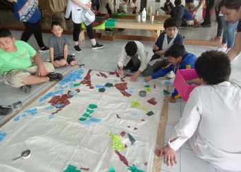 Muestra artística: la escuela Profesora Selva Cortés de Nunciato da a conocer el trabajo de sus alumnos