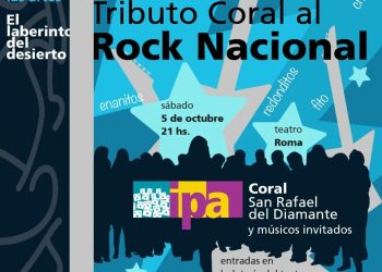Homenaje al rock nacional: tributo coral del IPA en el teatro Roma este sábado
