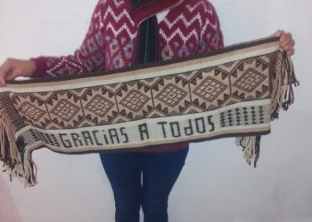 Dos tejedoras sanrafaelinas se capacitan en diplomatura intercultural