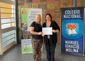 Profesora ganó la beca “Educadores con Causa 2024” y se encuentra en Chile en un intercambio cultural y educativo