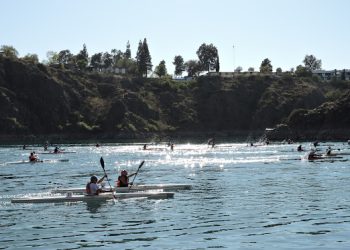 Los Reyunos vivió la 1ª fecha del Campeonato Sanrafaelino de Canotaje