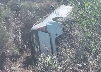 Conductor borracho volcó en General Alvear