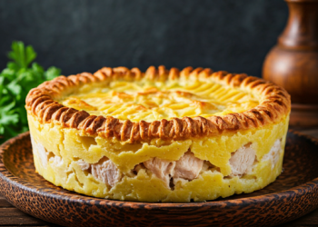 Receta de pastel de papa con pollo: más barato que el de carne y súper sabroso