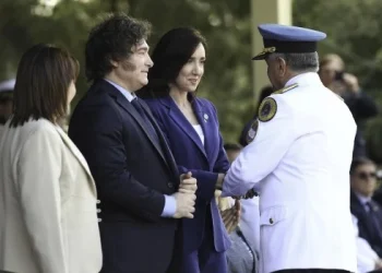 Tras semanas de tensión, Villarruel celebró la presencia de Milei en el acto de la Policía Federal