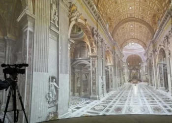 El Vaticano y Microsoft crean réplica de la Basílica de San Pedro con IA para visitas virtuales