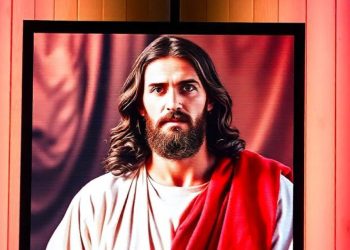 La inteligencia artificial llegó a la iglesia: un «Jesús IA» respondió preguntas de fieles a través de una pantalla