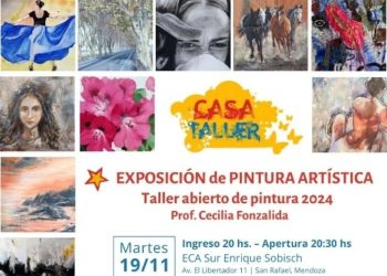Desde “Casa Taller” invitan a participar de una muestra de pintura de 27 artistas