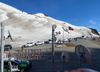 El Paso Pehuenche “debutó” con un importante caudal vehicular