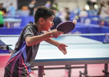 Gianni Piruzi jugó el Circuito Mundial Juvenil de tenis de mesa