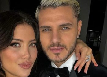 Mauro Icardi compartió una polémica foto y un video de Wanda Nara en su casa: «Dos horas acosándome»